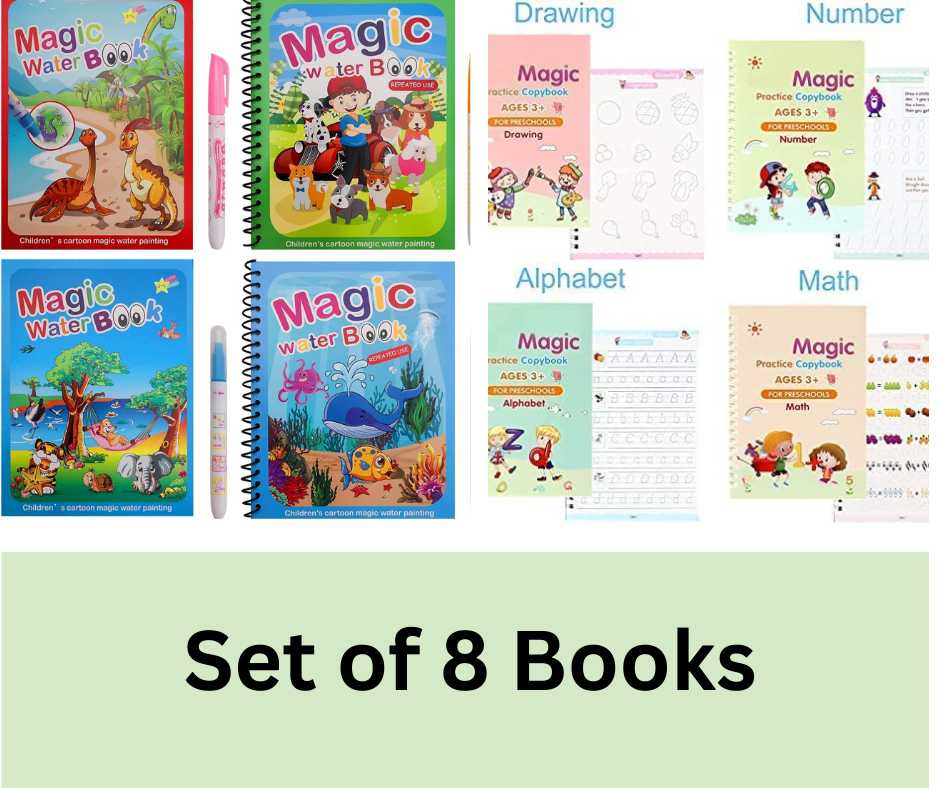 Reusable Writing Book + Magical Book