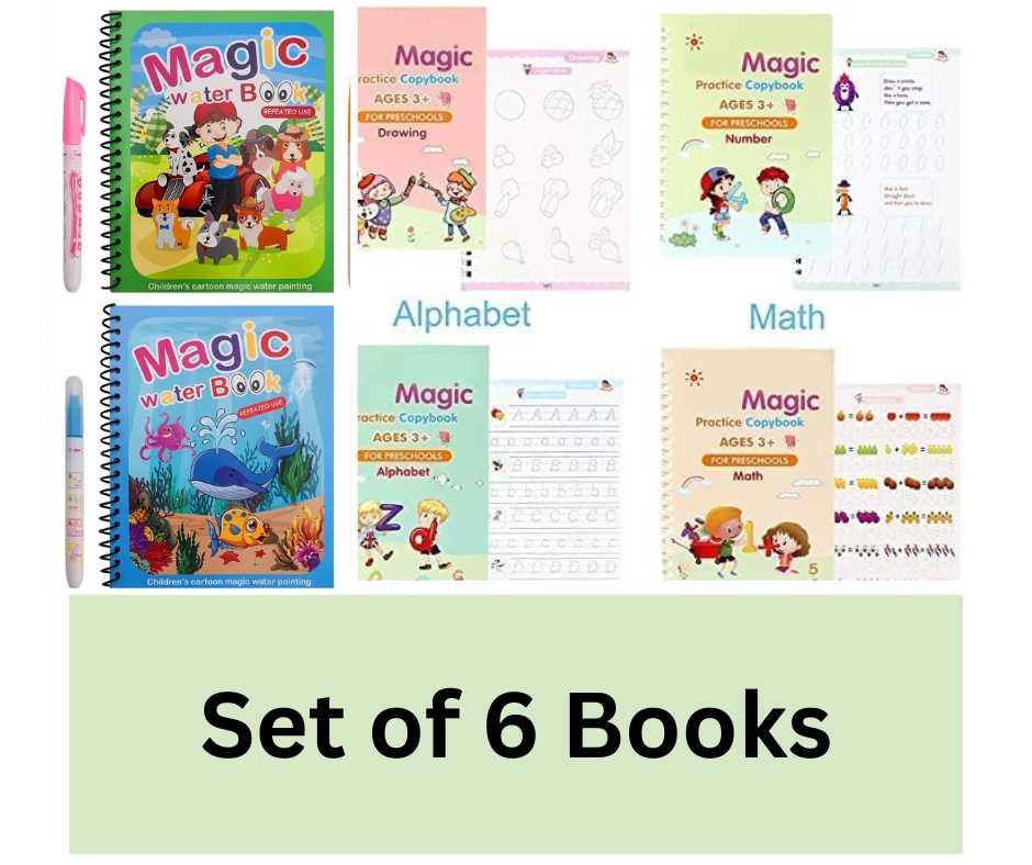 Reusable Writing Book + Magical Book